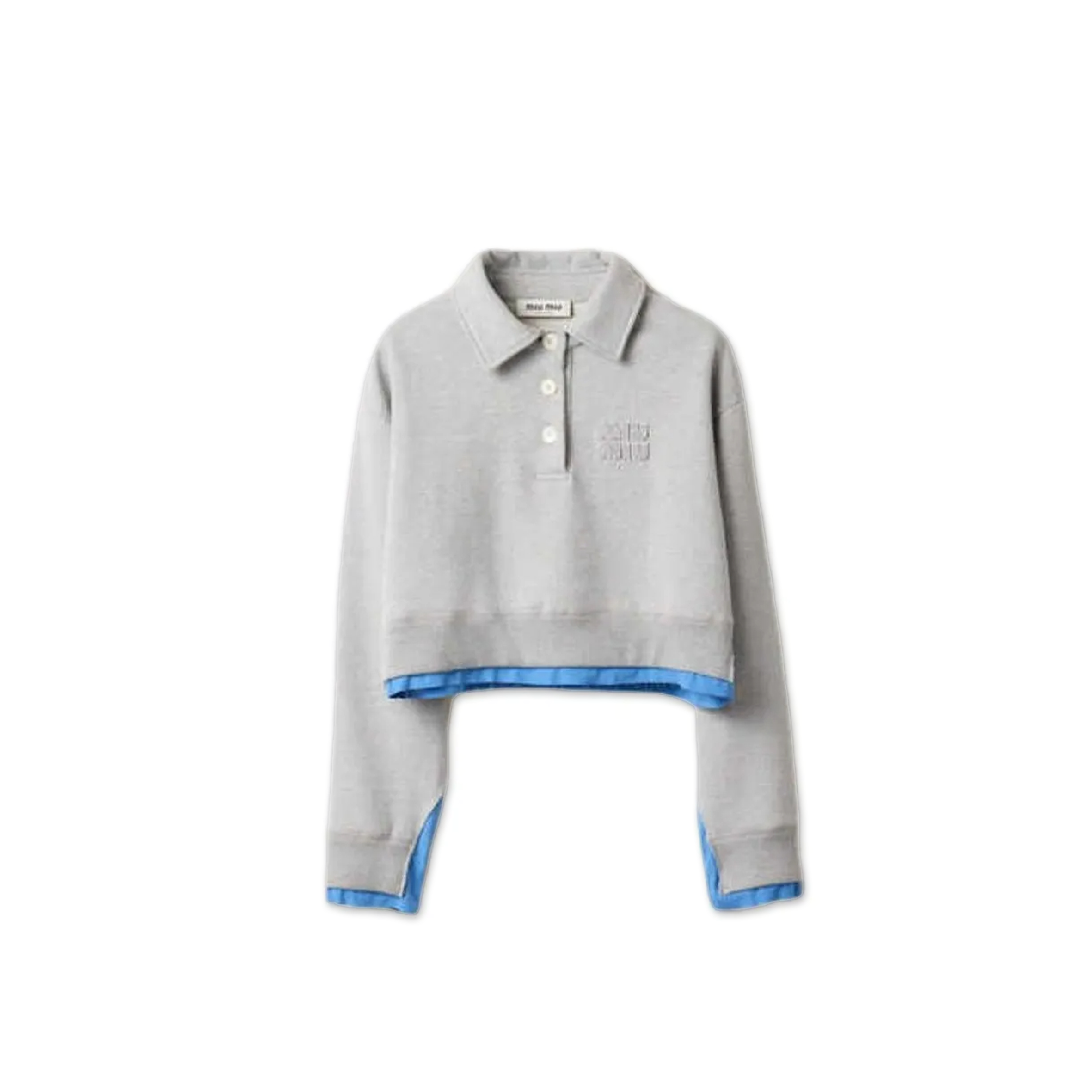 MIU MIU POLO SWEATSHIRT MJL057